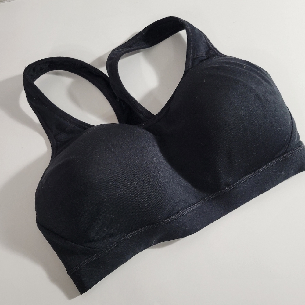 Champion black sports bra